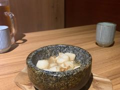石锅黄油焗蒜-炼火烤肉店