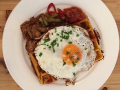 corn&nbsp;bread&nbsp;waffle-Egg•Allday Brunch(襄阳北路店)