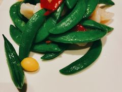 银杏蜜豆炒虾仁-唐拉雅秀酒店-唐苑中餐厅