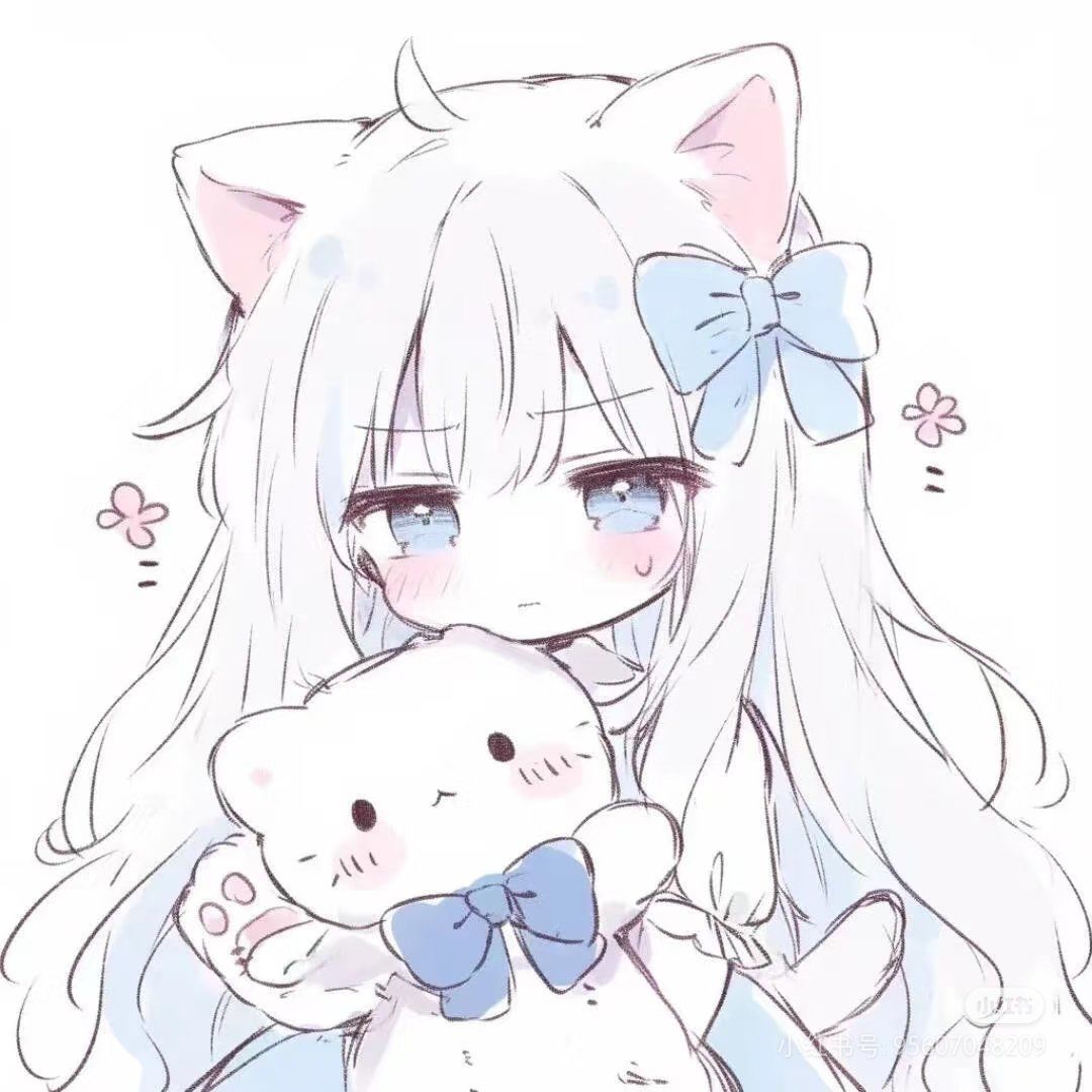 猫女孩头像拼图