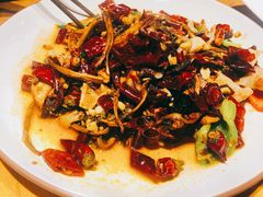 杏鲍菇竹耳爽肉片-十三式重庆江湖菜(金茂览秀城店)