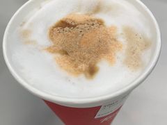 焦糖玛奇朵咖啡-Tims天好咖啡·贝果(星展店)