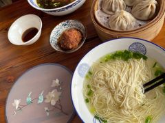 鸡汤银丝面-新万鑫银丝面·非遗无锡味(惠山古镇店)