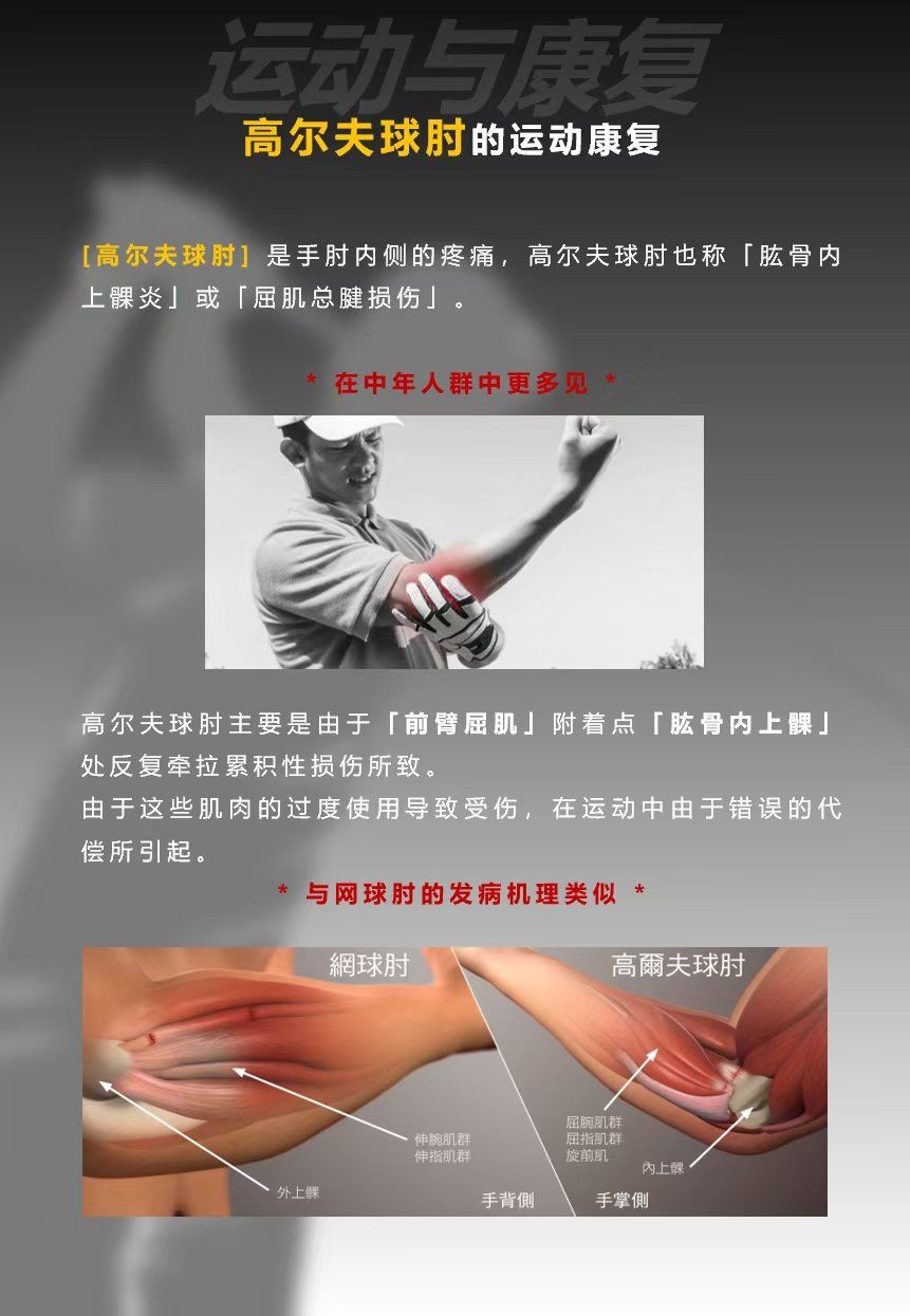 健身指导 高尔夫球肘的10个康复训练