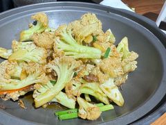 干锅菜花-金枝玉叶上海人家食府(三里河店)