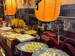 自助取餐区-领鲜活海鲜榴莲自助火锅(东门店)