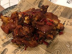 椒麻猪手-十面欢腾·海鲜面·台式Bistro(长乐路店)