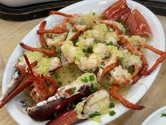 蒜蓉粉丝蒸波士顿龙虾-醉壹号海鲜大排档•三十年老字号(厦门美食地标店)