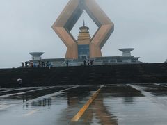 -法门文化景区-合十舍利塔