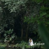 仙仙的外景森系婚纱照