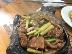 黑椒铁板牛肉-顺发饭店