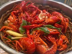 高压锅蒸大虾-蚝翅·海鲜粥·烧烤·宁夏滩羊季(玉米楼店)