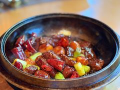 石锅花椒啫牛小排-新荣记(西溪湿地店)