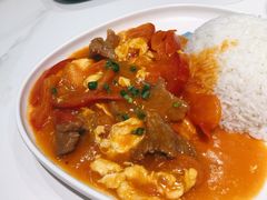 番茄蛋牛肉饭-柠檬树茶餐厅(海雅缤纷城店)