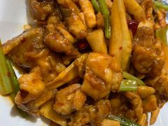 -东来菜馆•手抓海鲜家常菜•海鲜锅贴(鸽子窝店)