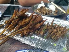 老上海钢丝小肉-笔墨纸虾之烧烤海鲜虾尾(好爱广场店)