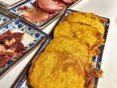 鸡蛋炸馒头片-大槐树烤肉馆