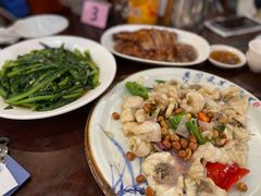 果仁炒生鱼片-禄源公·老莞诚饭店
