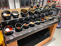 自助调料区-贰重天冰煮羊自助火锅(东坝店)