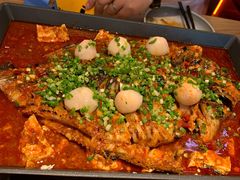 荔枝香辣味烤鱼-鱼酷活鱼烤鱼(静安大融城店)
