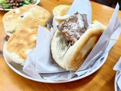 -京东一绝西海子西园烧饼夹肉