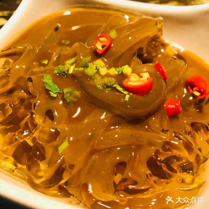 开口笑海鲜饺子(柏威年店)-麻汁海凉粉图片-大连美食-大众点评网