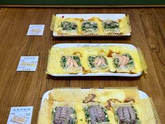 -东来菜馆•手抓海鲜家常菜•海鲜锅贴(鸽子窝店)