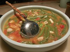 海鲜翡翠疙瘩汤-绿茶餐厅(广州天河城店)