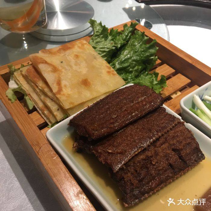 北平食府(陶然亭店)燜餅卷帶魚圖片 - 第8張