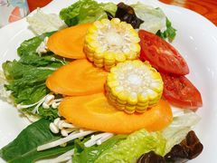 精美蔬菜组合-三牦记·涮烤一体火锅(小河店)