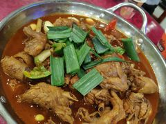 红烧土鸡锅-老虎土菜馆·农家土菜