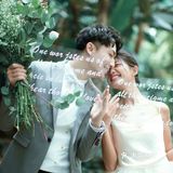 天津婚纱照🎈解锁植物园