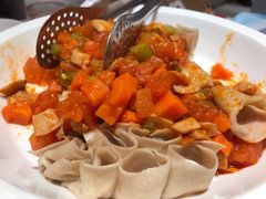 浇汁莜面-西贝(上海中心店)