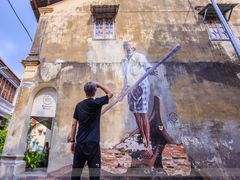 -槟城街头艺术街区