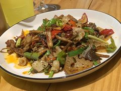 椒香炒牛肚牛舌-十三式重庆江湖菜(金茂览秀城店)