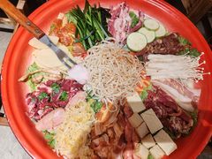-陈叉子钢盆烤肉(中原万达店)