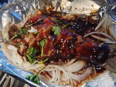 酱烤活鲈鱼-新白鹿餐厅(虹桥南丰城店)