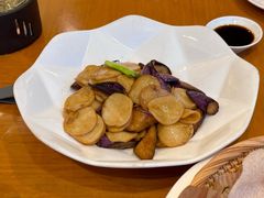 茄子炒年糕-高佳庄·海鲜酒楼(临城百合店)