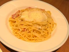 温泉蛋培根意面-萨莉亚意式餐厅(杭州西溪龙湖天街店)