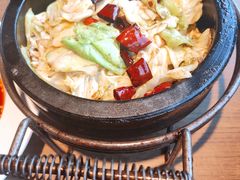 炝炒手撕包菜-花椒笑成都小馆(百脑汇店)