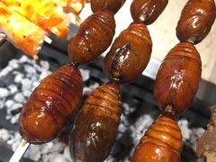 干煸蝉蛹-白玉·朝鲜族烤串(深圳Kkone店)