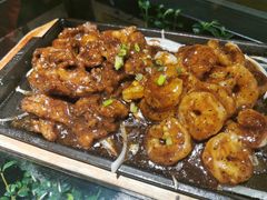 黑椒铁板牛柳虾仁-小巷餐厅(五大街店)