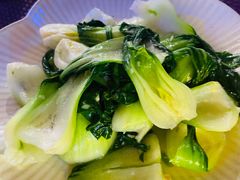 蒜蓉上海青-山色西餐·柴火烤披萨