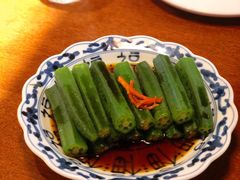 白灼黄秋葵-林四喜·闽南传家菜(鼓浪屿店)