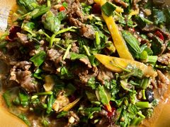 佐料炒牛肉-傣泐金湾餐厅