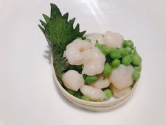 虾仁炒翠豆-许家菜(望江店)