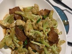 小炒有机菜花-福海居烤鸭店(鸟巢店)