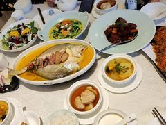 鸡汁葱油蒸生态黄鱼-桃花印巷江南小馆(朝阳路店)