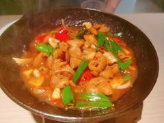 干锅肥肠-吴氏老妈·23年家常菜(古城店)