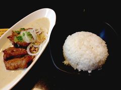 白咖喱香茅猪扒饭-沙嗲王(加拿芬店)